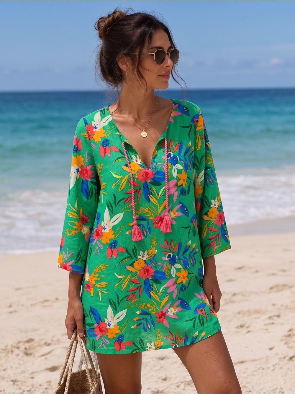 NWT J. CREW Tropical Swim Coverup